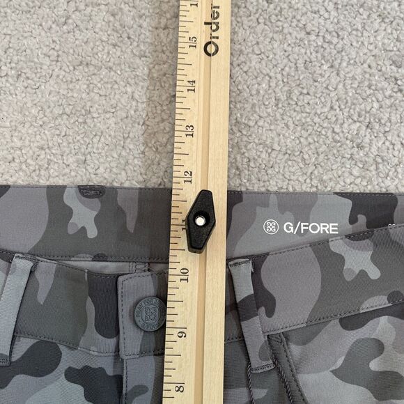 G Fore Pants Mens 30 X 32 Camouflage Print Gray Golf Athleisure NWT NEW - Picture 9 of 12